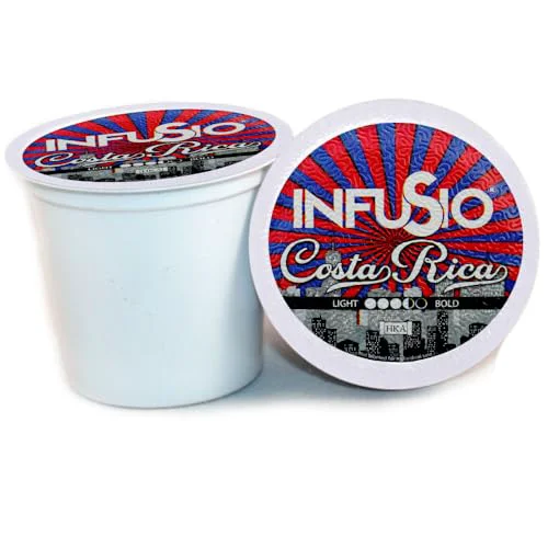Classic Coffee Pods 96 Count Costa Rica Medium Roast Single serve Coffee pods for Keurig K Cups Brewers Dependable