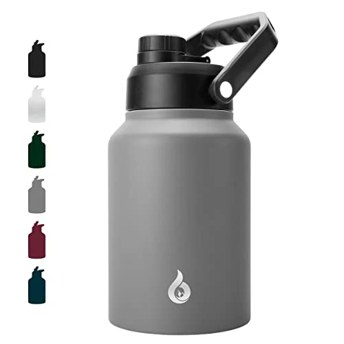 Durable 64oz Insulated Water Bottle Minimalist