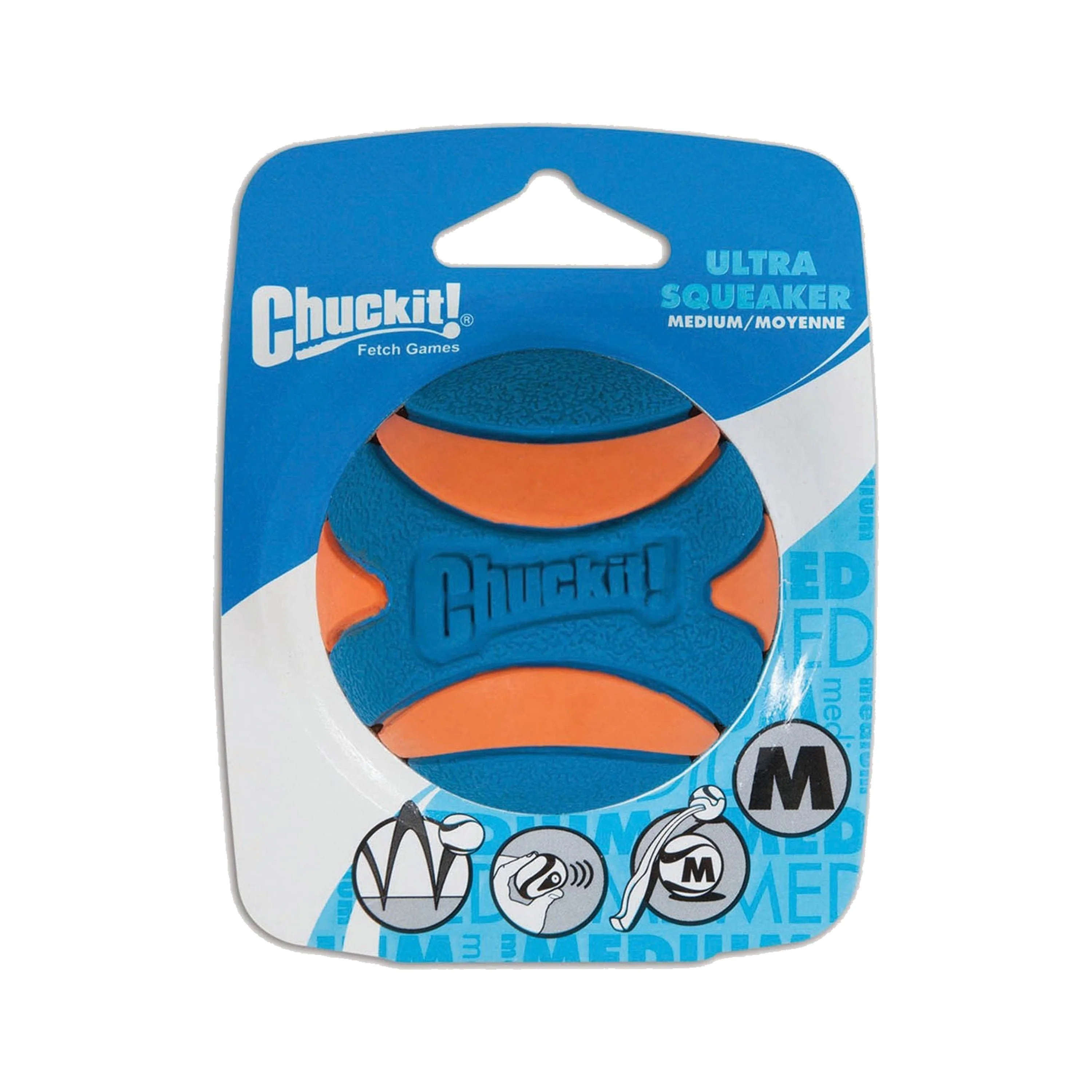 Selected Chuckit Ultra Squeaker Ball Dog Toy Medium Responsible