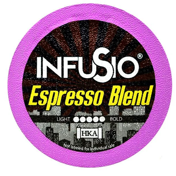 Smart Coffee Pods 96 Count Espresso Blend Dark Roast Single serve Coffee pods for Keurig K Cups Brewers Smooth