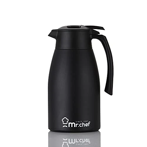 Premium Material SINCE 1997 MR.CHEF 51Oz Thermal Coffee Carafe Casual