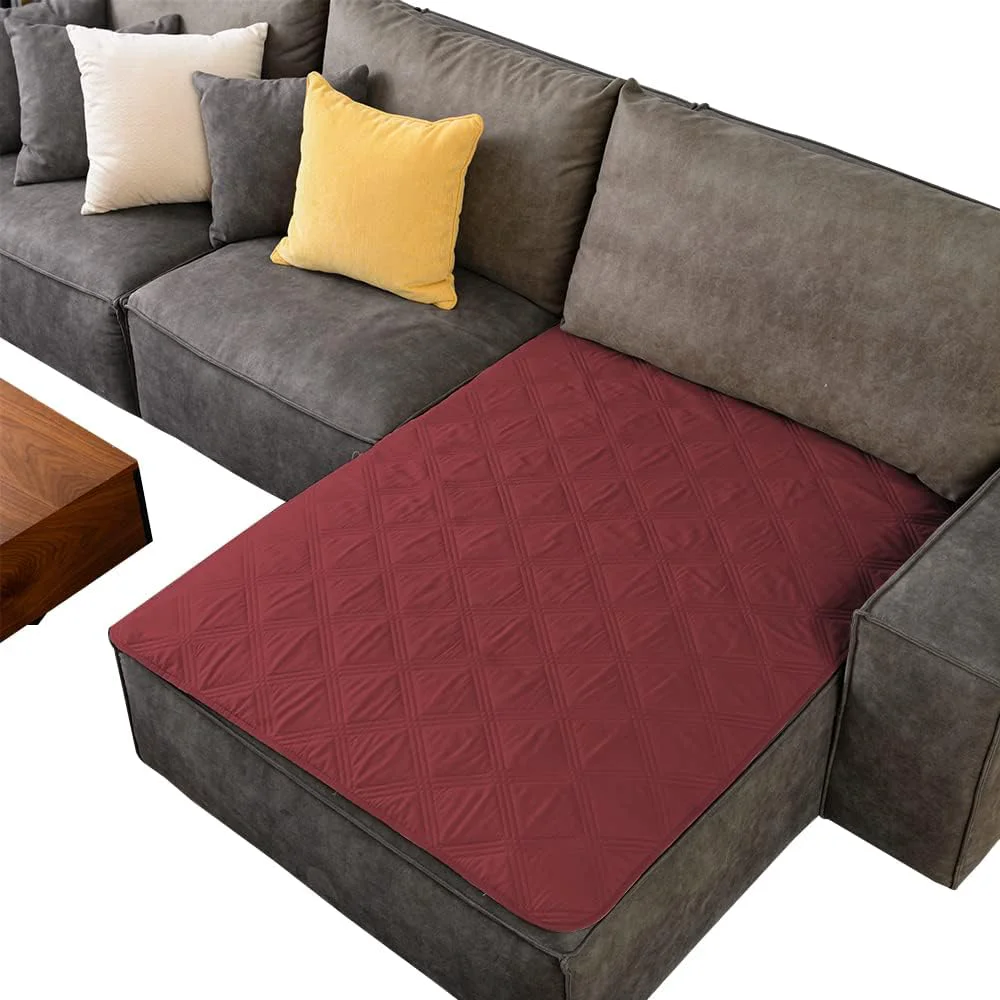 Versatile Ameritex Waterproof Dog Bed Cover Pet Blanket with Anti-Slip Back for Furniture Bed Couch Sofa 40×50 Inch Pack of 1 Burgundy Powerful