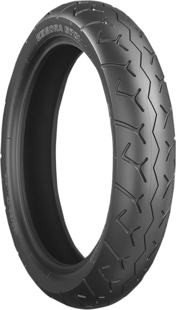 Trendy BRIDGESTONE Tire – Exedra G701 – Front – 120 90-17 – 64S 60941 Safe