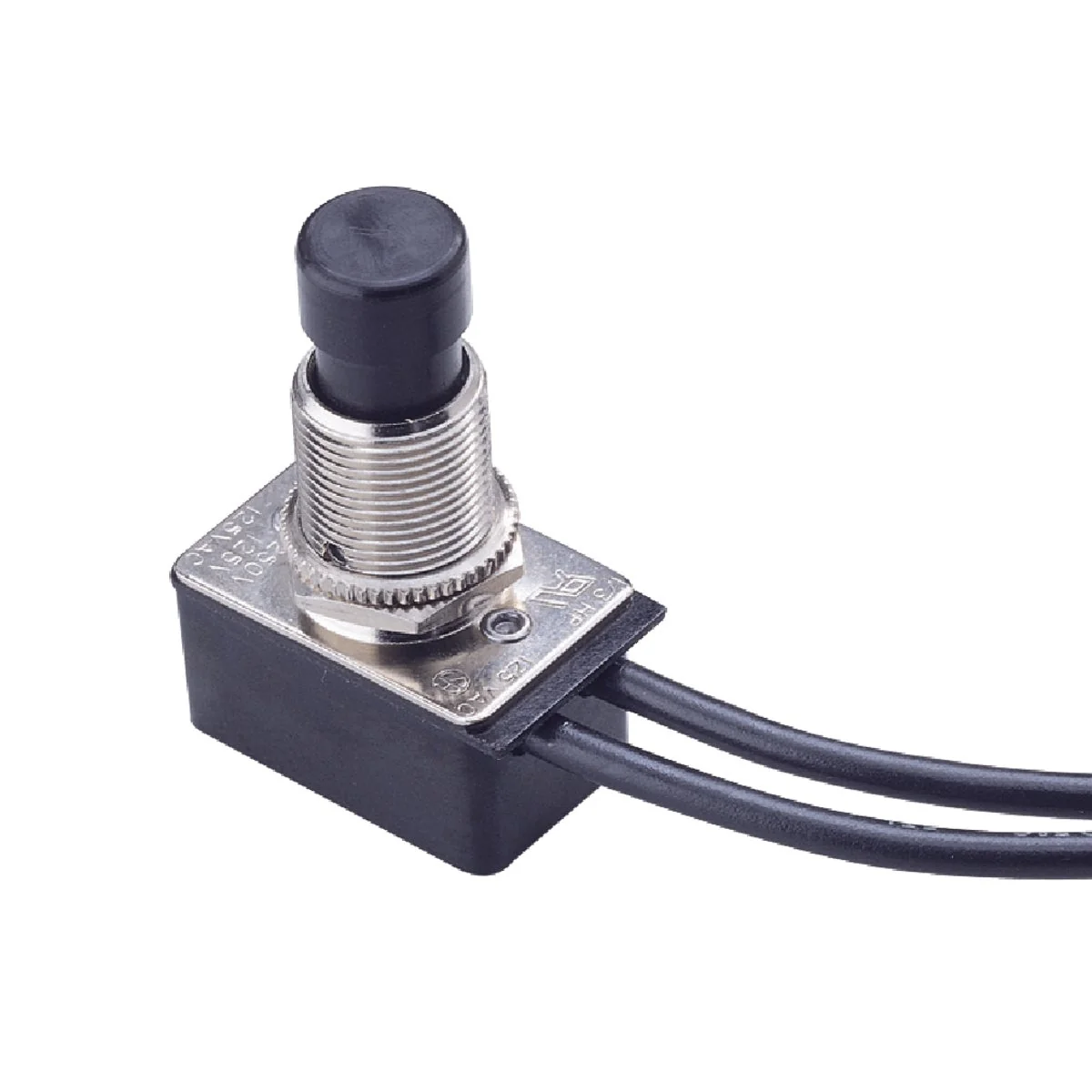 Authentic Gardner Bender Black Applicance Push-Button Switch Consistent