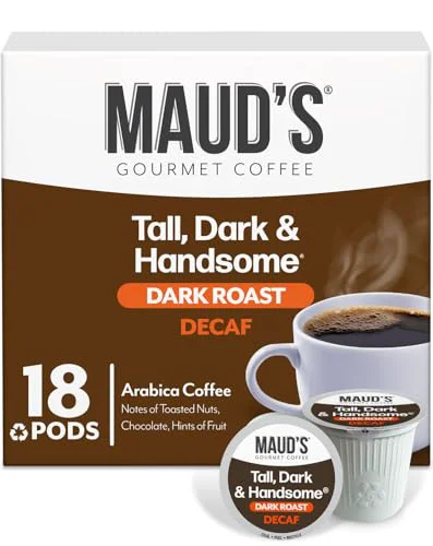 World-Class Maud s Decaf Dark Roast Coffee Pods 18 Count Elite