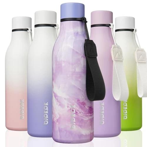 Premium Material 18oz Insulated Water Bottle Contemporary