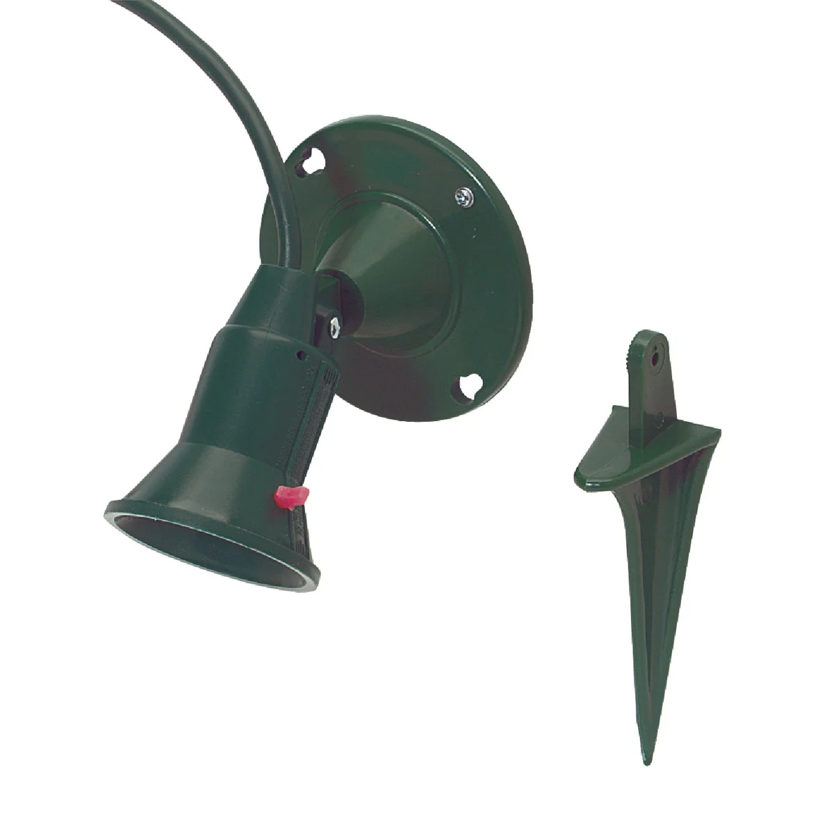 Advanced Do it 150W Plastic PAR38 Green Weatherproof Outdoor Lampholder Unique