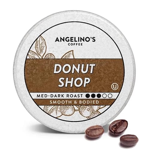 High-Performance Angelino’s Donut Shop Coffee Pods 96 Count Easy-to-Use