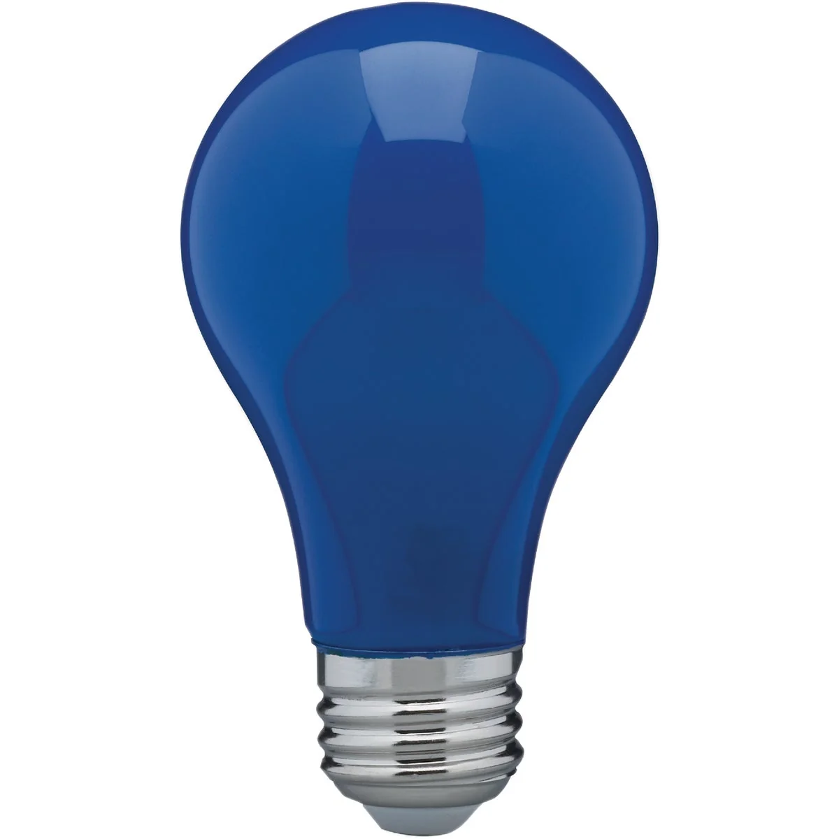 Elite Satco Nuvo 60W Equivalent Blue A19 Medium LED Party Light Bulb Crafted