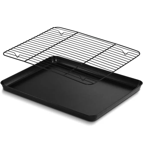Elite Nonstick Baking Oven Pan with Rack for Cookie Eco-Friendly