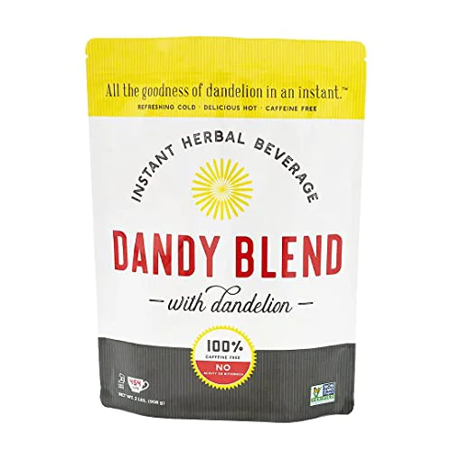 Sustainable 454 Cup Bag of Dandy Blend Instant Herbal Beverage with Dandelion 32 Ounce Flexible