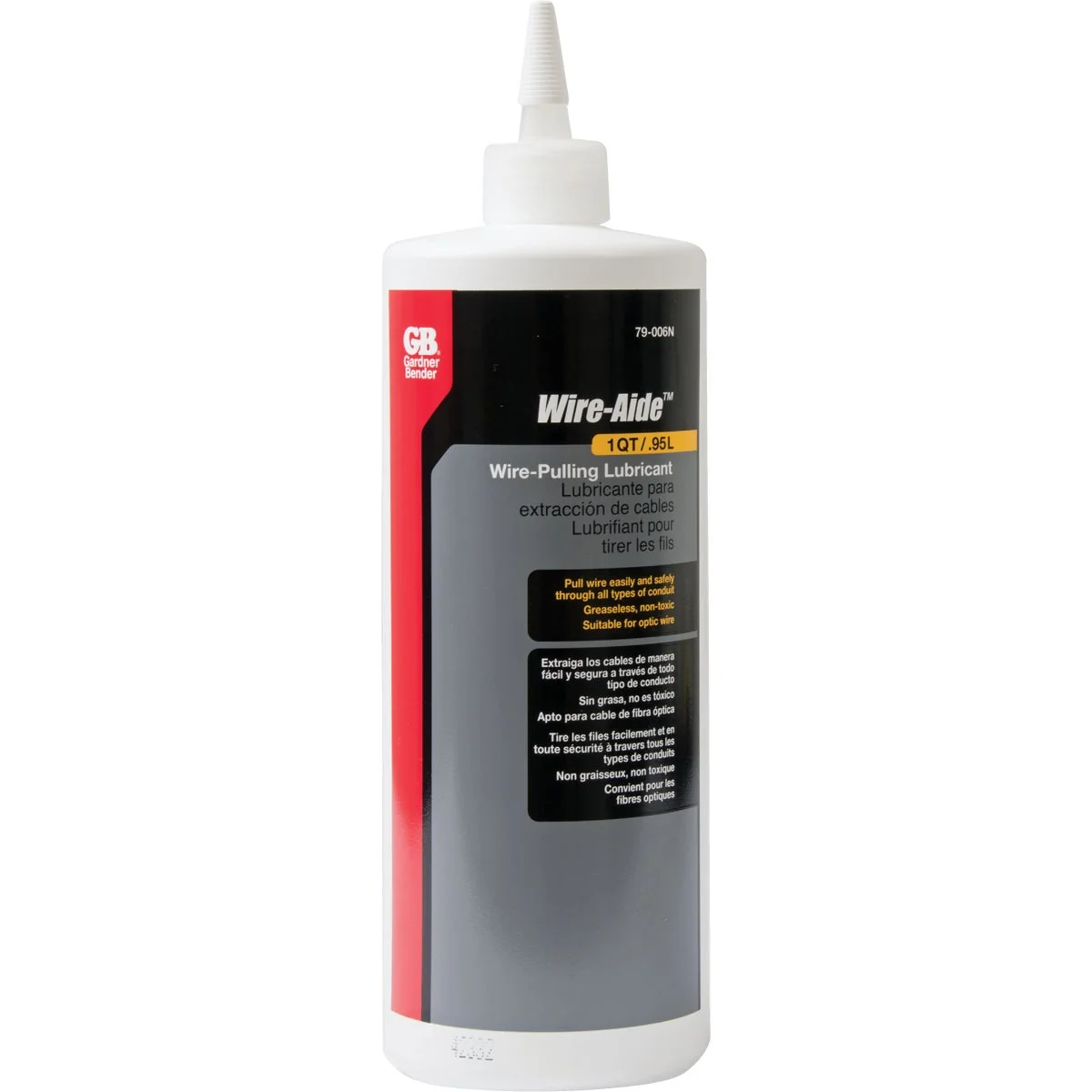 Comfortable Gardner Bender Wire-Aide 1 Qt. Wire Pulling Lubricant High-Grade