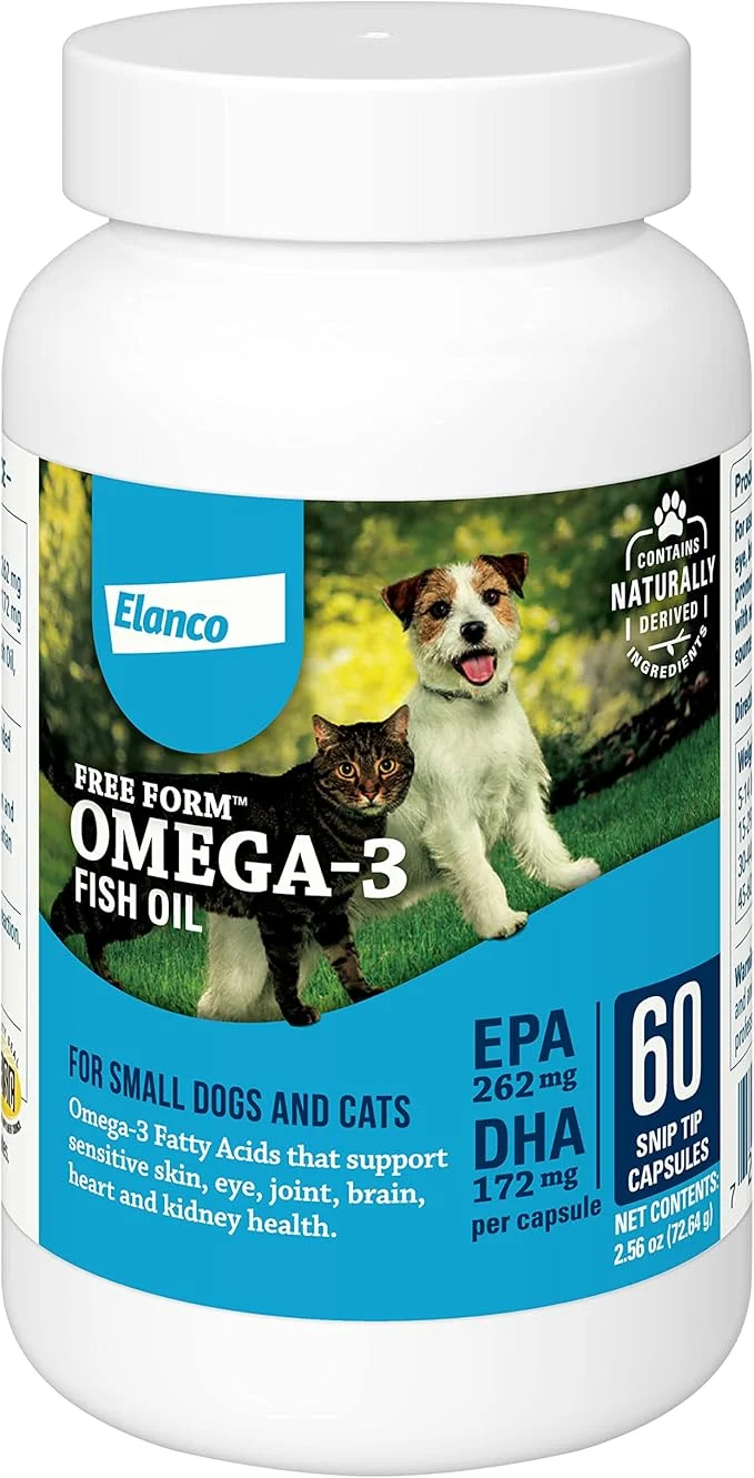 Comfortable Form Snip Tips Omega-3 Fish Oil Liquid Supplement for Small Dogs and Cats 60 CountAbout ThisOverview Next-Generation