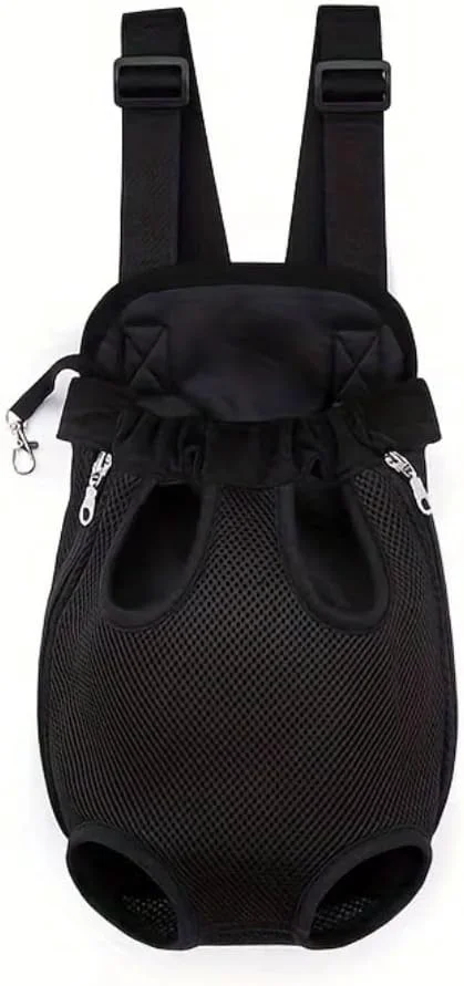Organic Pet Dog Carrier Backpack Portable Breathable Mesh Chest Carrier Polyester Traditional
