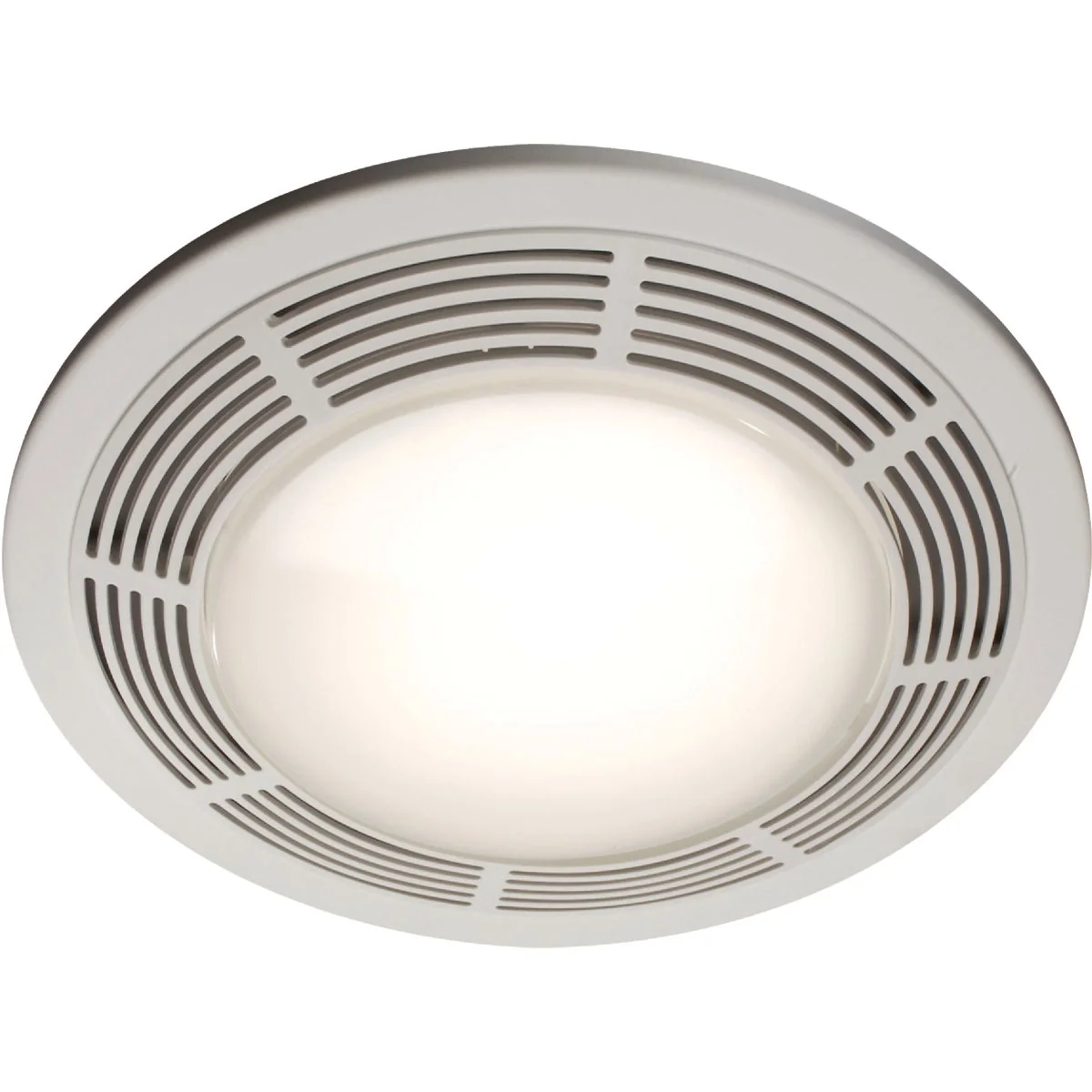 Flexible Broan 100 CFM 3.5 Sones 120V Bath Exhaust Fan with Light Superior