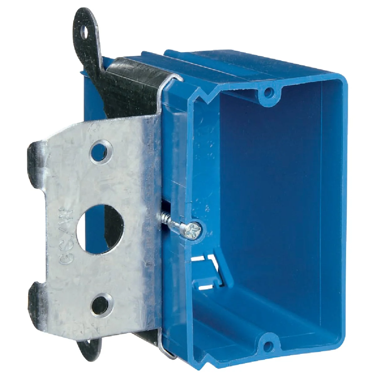 Unique Carlon Adjust-A-Box 1-Gang PVC Molded Wall Box Minimalist