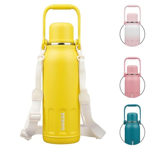 Top-Quality Stainless Steel Insulated Bottle with Handle Strap Flexible