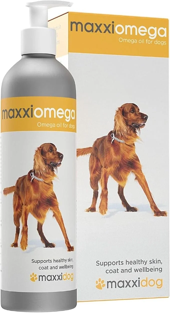 Efficient maxxipaws maxxiomega Omega 3 6 9 Oil Supplement – Skin Coat Support for Dogs 10ozAbout This Durable