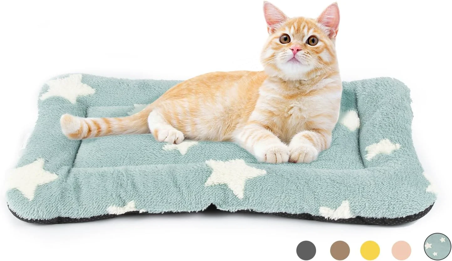 Efficient Mora Pets Cat Bed for Indoor Cats Washable Dog Crate Pad Sustainable