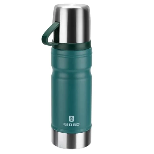Trendy Vacuum Insulated Water Bottle Thermo Water Flask with Cup 680ml Expertly Made