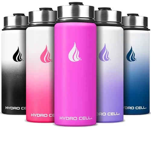 Luxury Stainless Steel Insulated Water Bottle with Straw Sustainable