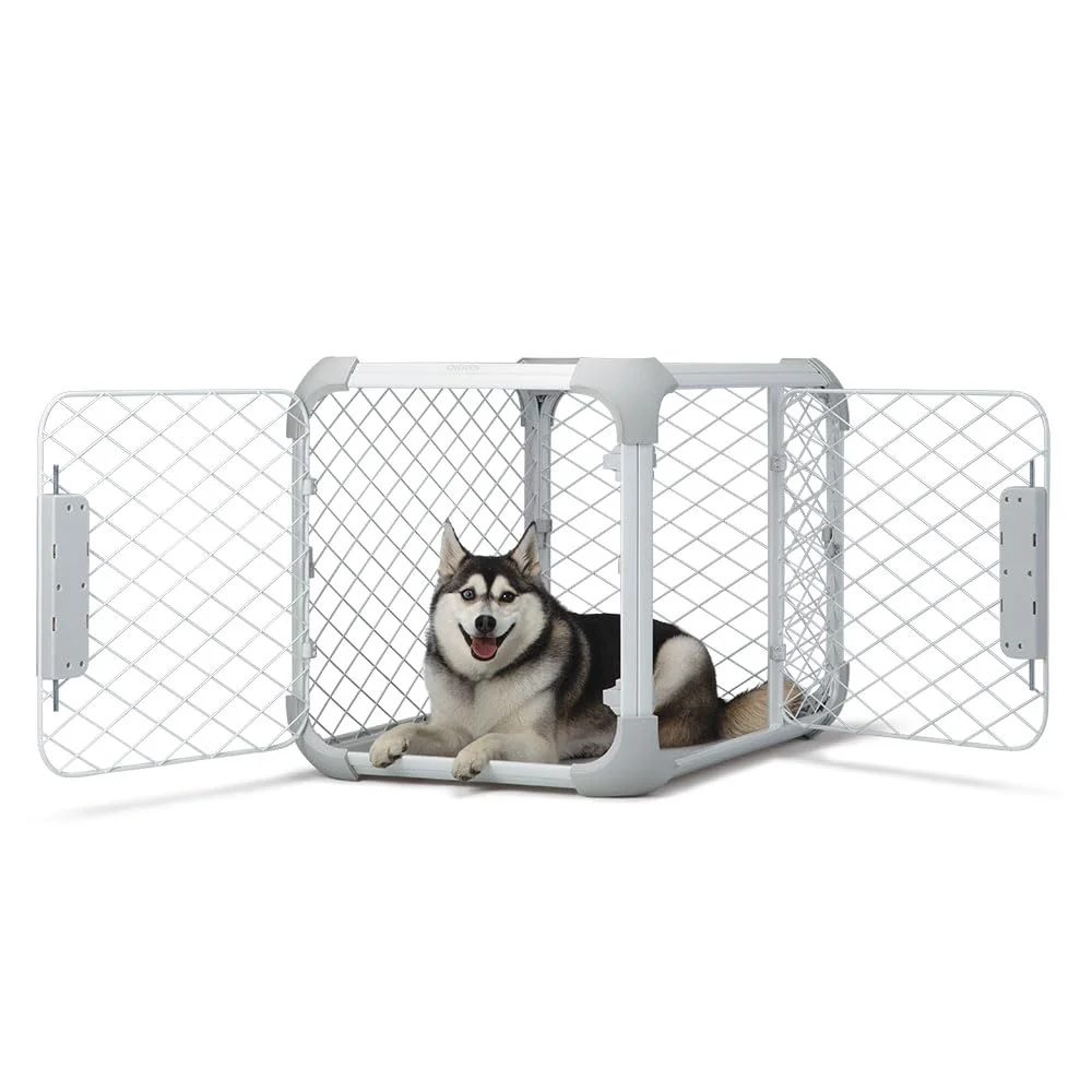 Smart DIGGS Evolv Dog Crate – Slim Modular Kennel for Medium Dogs Ash High-Grade