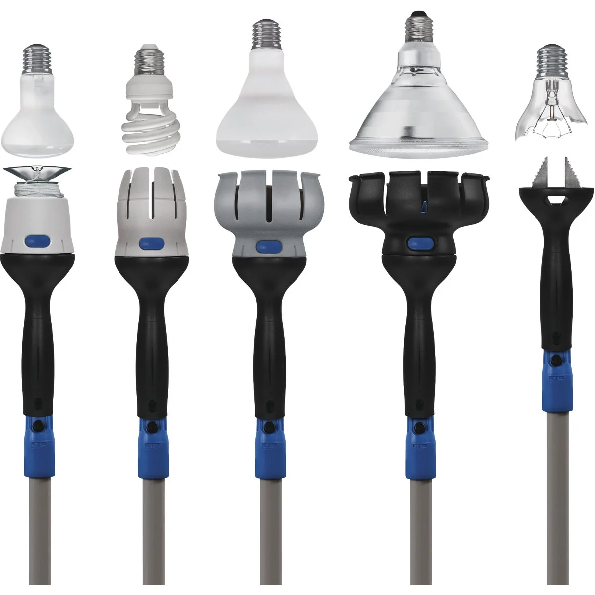 World-Class Unger Universal Bulb Changer Kit with 11 Ft. Pole Professional