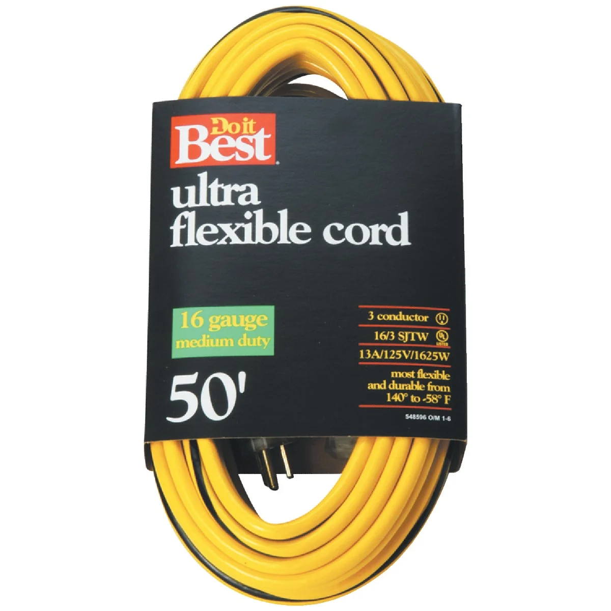 First-Class Do it 50 Ft. 16 3 Medium-Duty Extension Cord Professional