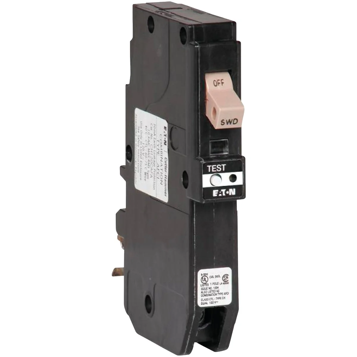 User-Friendly Eaton CH 20A Single-Pole AFCI Circuit Breaker Fine Crafted