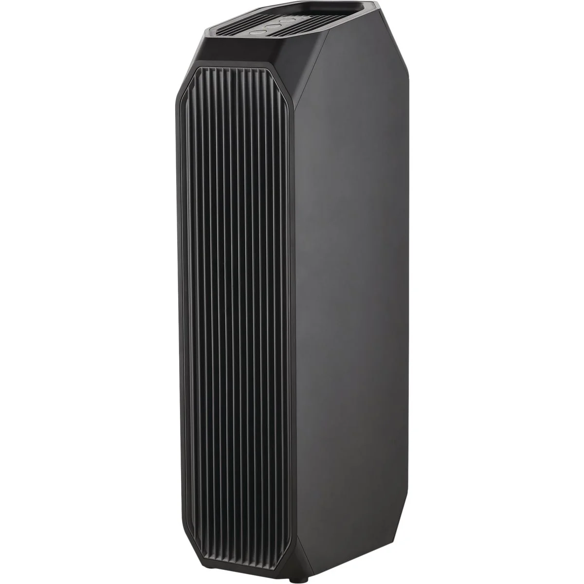Practical Aire 3-In-1 HEPA Carbon 222 Sq. Ft. Tower Air Purifier with UV Sanitizer Stylish