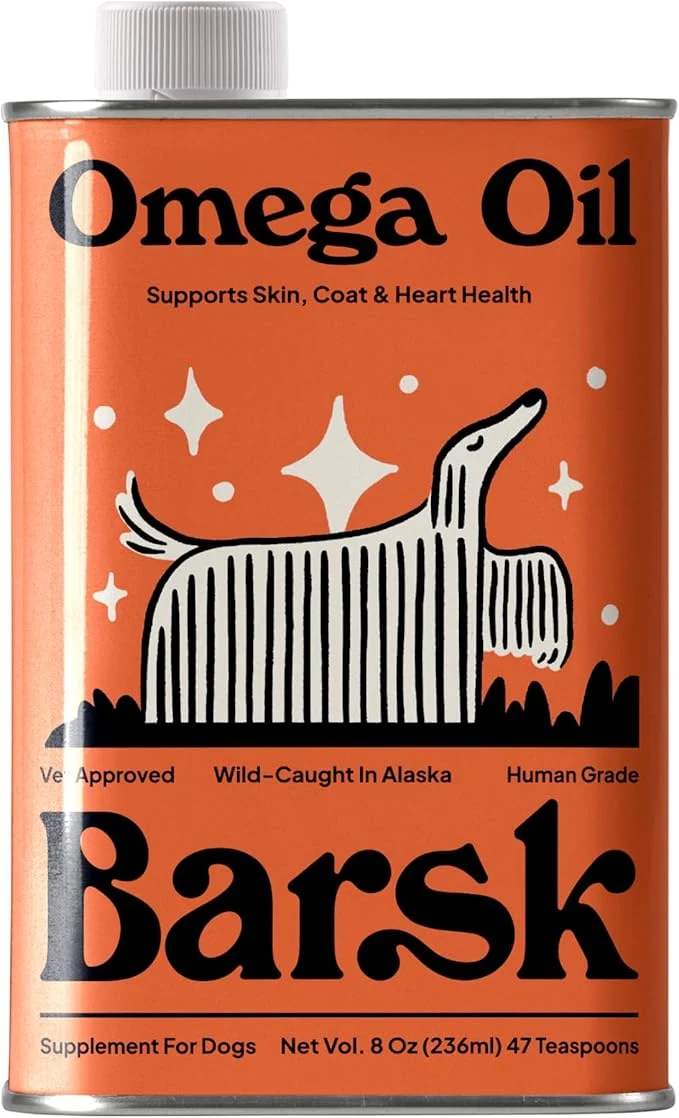 Versatile Barsk Wild Alaskan Fish Oil for Dogs Cats – Supports Itchy Skin Relief Shiny Coat Joint Heart Health – Salmon Oil Formula High in Omega-3 EPA DHA – Tasty Cat Dog Food Toppers for Dry FoodAbout ThisOverview Elite