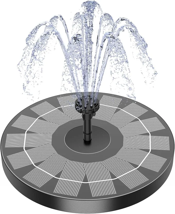 Solid AISITIN 2.5W Solar Bird Bath Fountain Pump Solar Fountain Prestigious