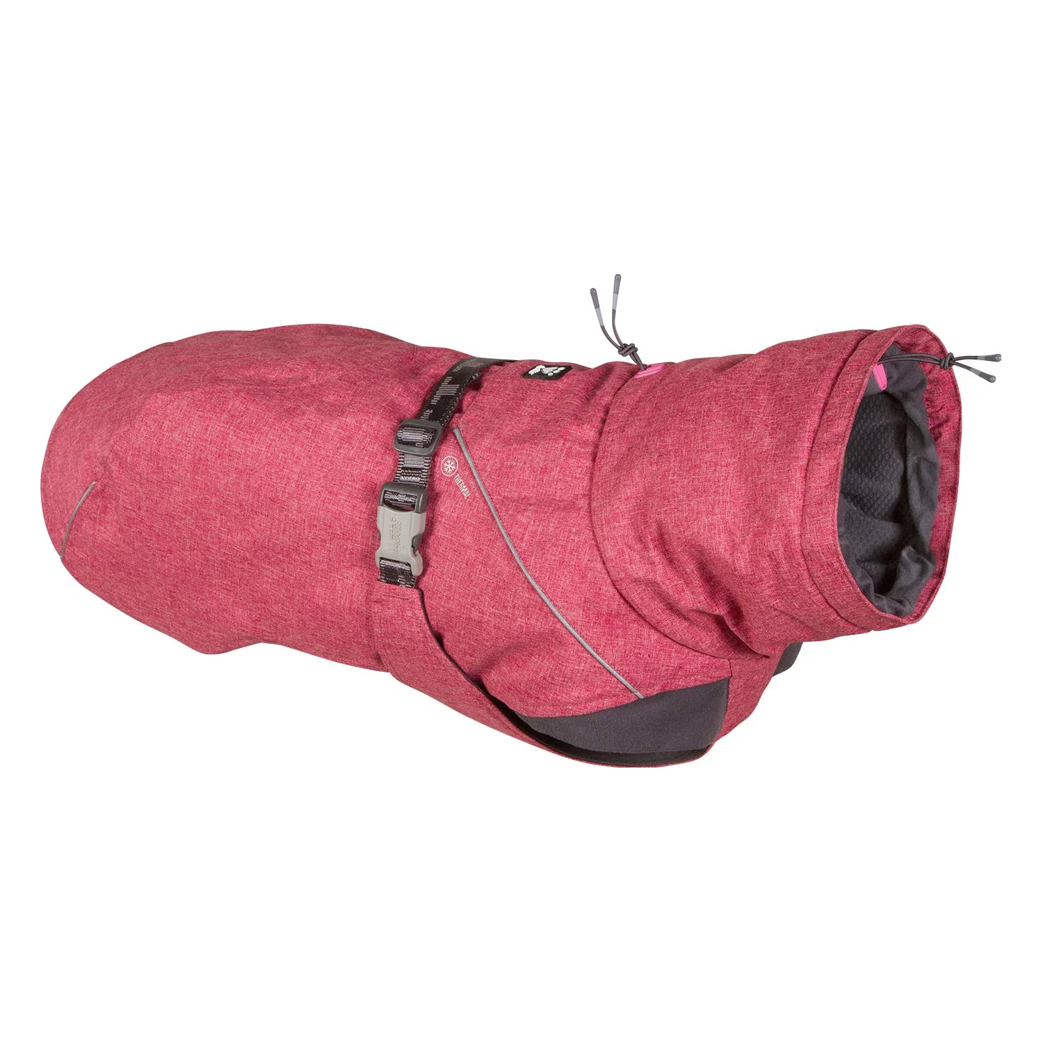 Artisan Hurtta Expedition Parka Beetroot 32 in – Winter Dog Coat for Dogs Warmth Mobility Original