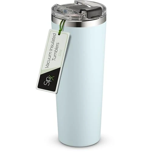 Crafted 22 oz Insulated Coffee Tumbler with Leakproof Lid Advanced