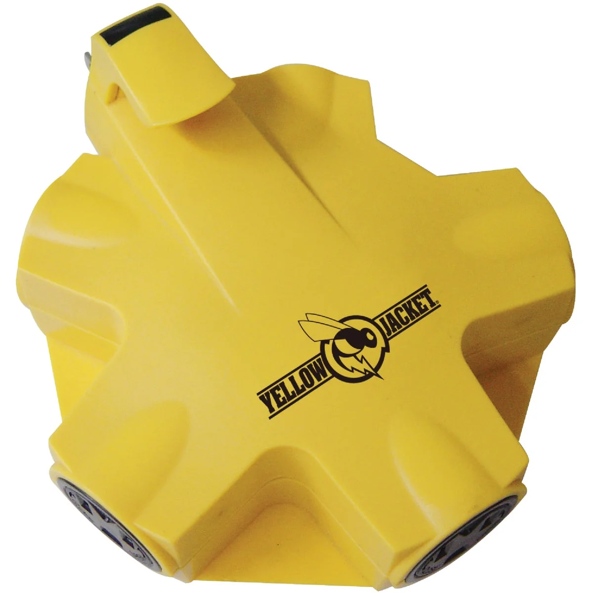 Recyclable Yellow Jacket Yellow 15A 5-Outlet Outdoor Tap Original Design