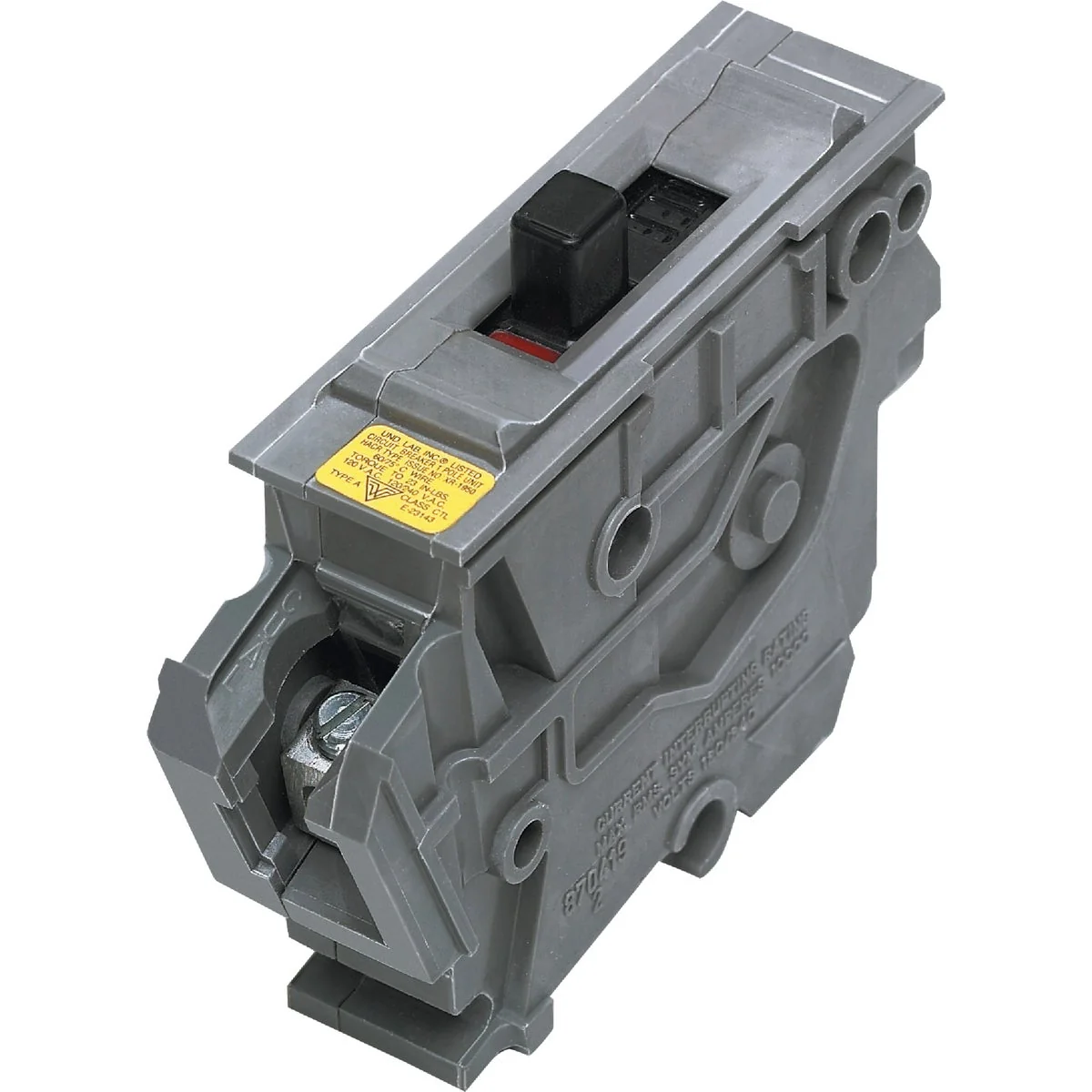 Elegant Connecticut Electric 15A Single-Pole Standard Trip Packaged Circuit Breaker For Wadsworth Organic