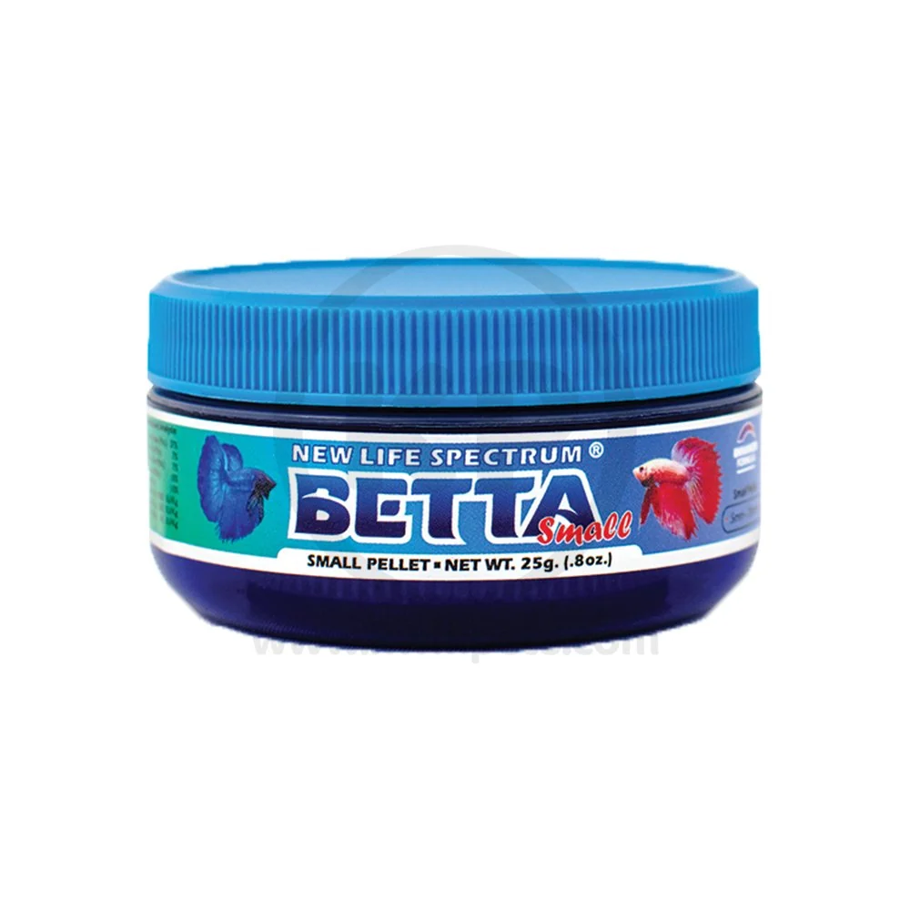 Traditional New Life Spectrum Betta Small Pellets Fish Food 0.8-oz Effective