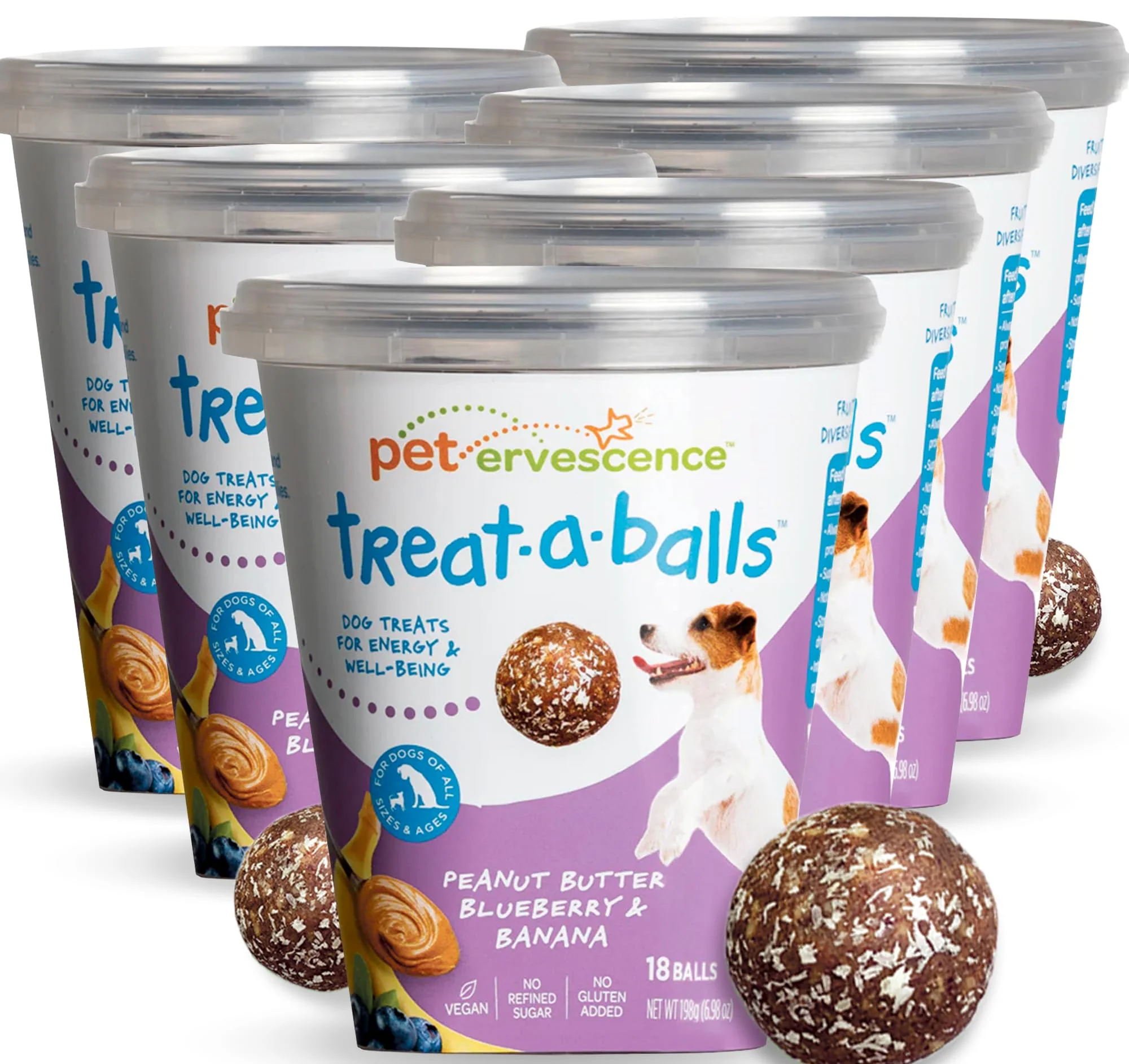 Quality TREAT-A-BALLS Chewy Soft Dog Treats Bulk – All Natural Non-GMO Gluten Made in New Zealand Long-Lasting