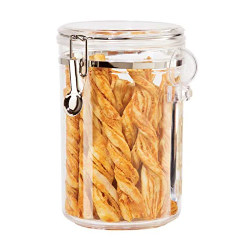 Casual Clear Canister Airtight 61oz Organic
