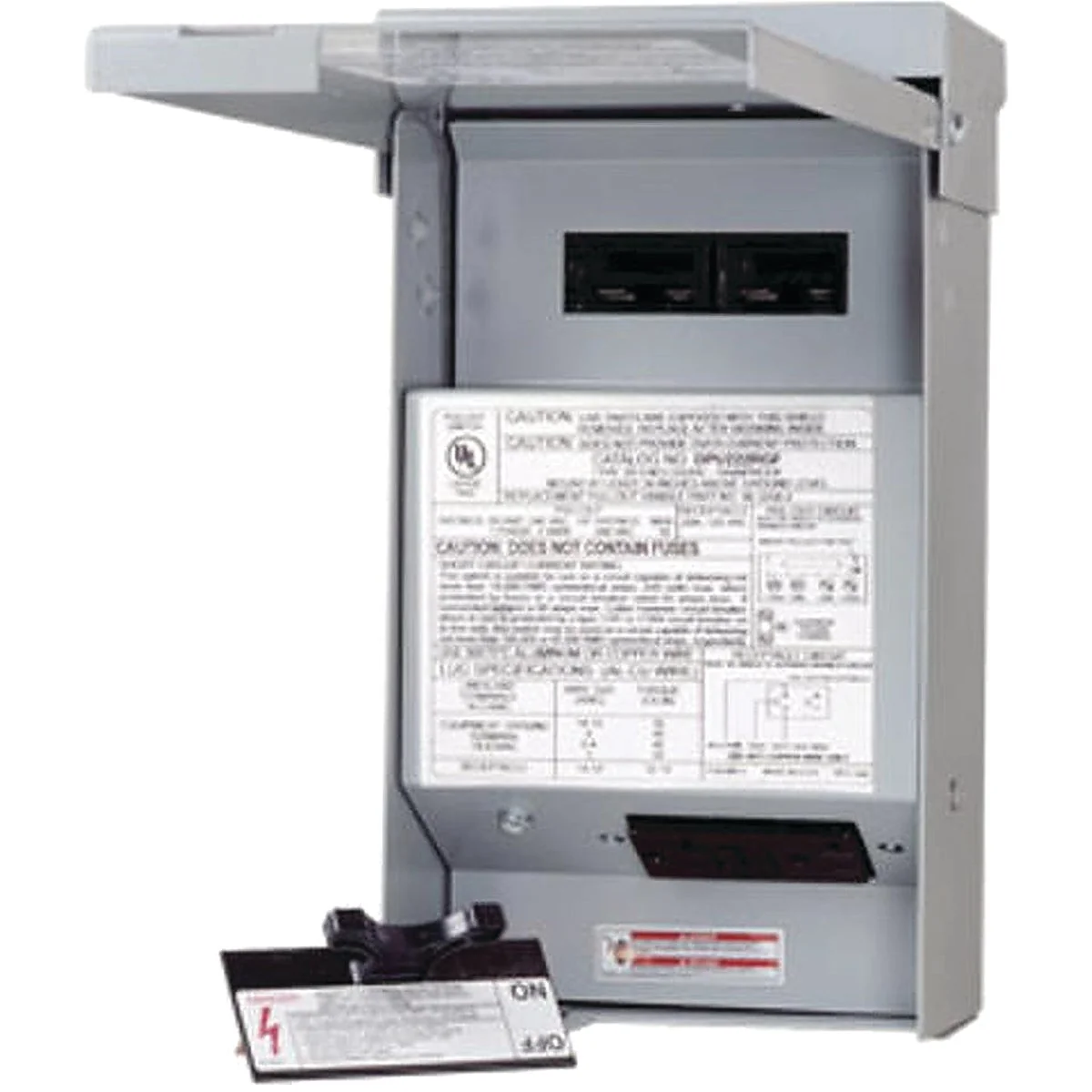 Organic Eaton Cutler-Hammer 60A 120 240V Air Conditioner Disconnect Practical