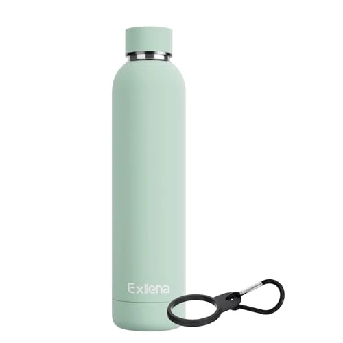 Innovative Slim Insulated Water Bottles for Travel 25oz with Clip Fast