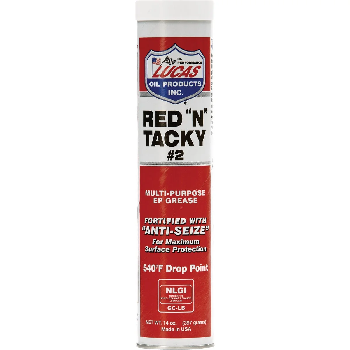 Carefully Designed Lucas Oil Red ‘N’ Tacky 14 Oz. Tube Red Lithium Grease Quality