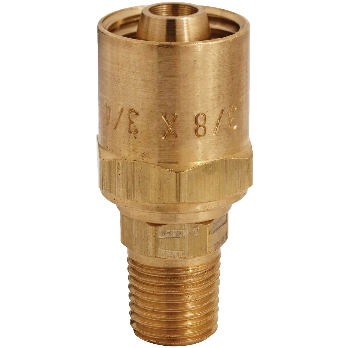 Fashionable Milton 3 4 In. O.D. 1 4 In. MNPT Brass Reusable Hose End World-Class