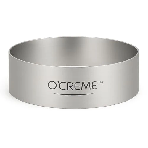 Certified Cake Ring Sturdy Stainless Steel Round Mousse Cake Ring Mold for Baking Fast
