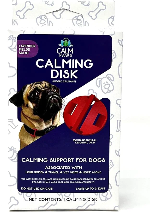 Expertly Made Calm Paws Calming Disk Medallion DogAbout This Elite