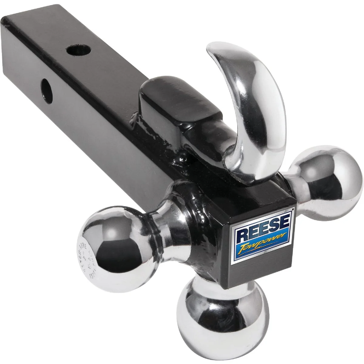 Efficient Reese Towpower Multiple Hitch Ball Mount with Hook Verified