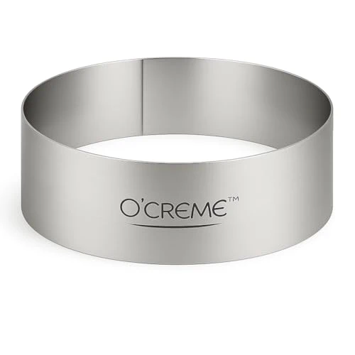 Enhanced Stainless Steel Cake Ring Mold for Baking Optimized