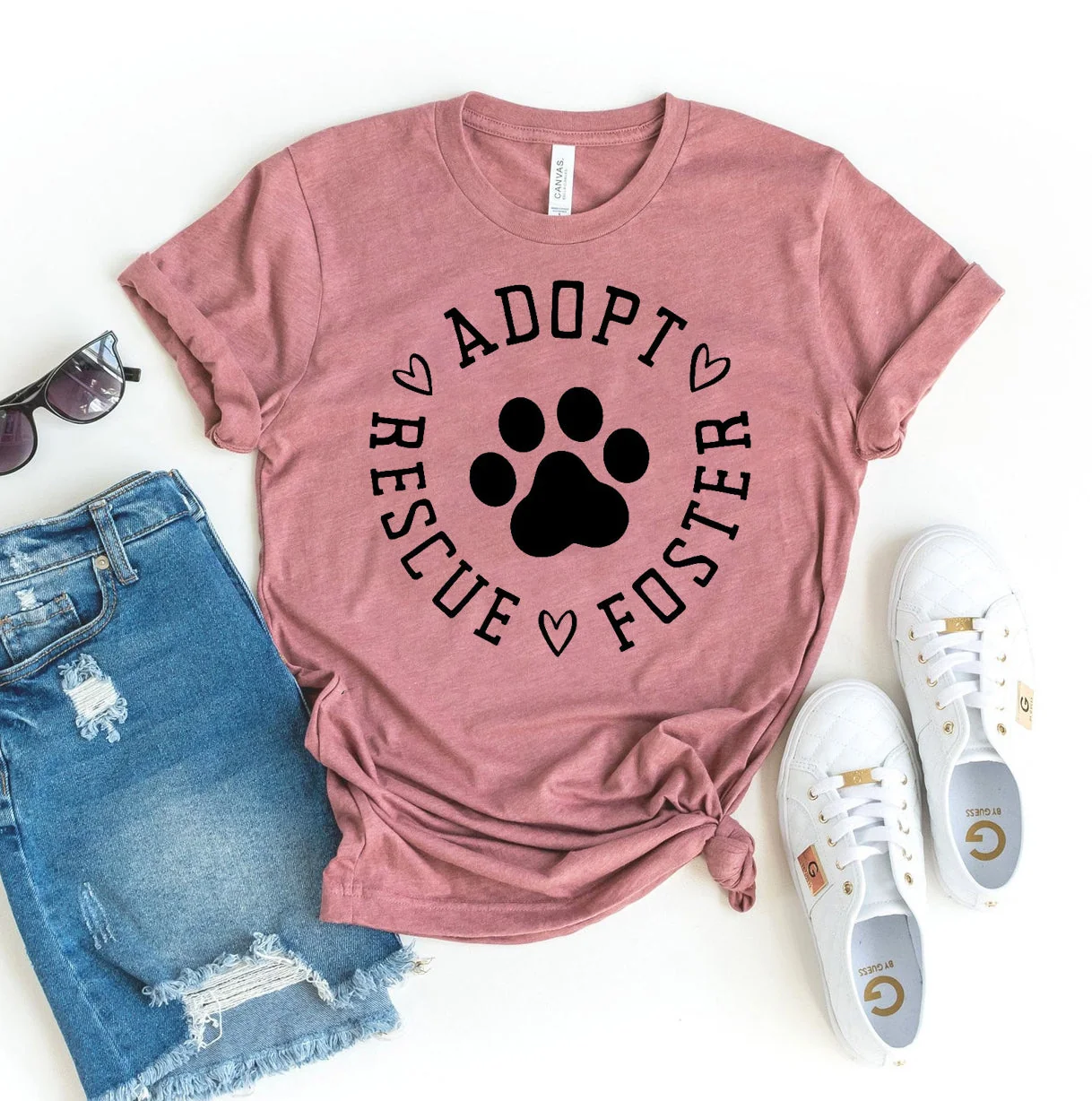 High-Performance Adopt Rescue Foster T-Shirt Safe