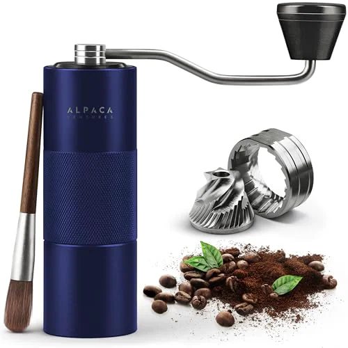 Detailed Premium Manual Coffee Grinder for Espresso High-Performance