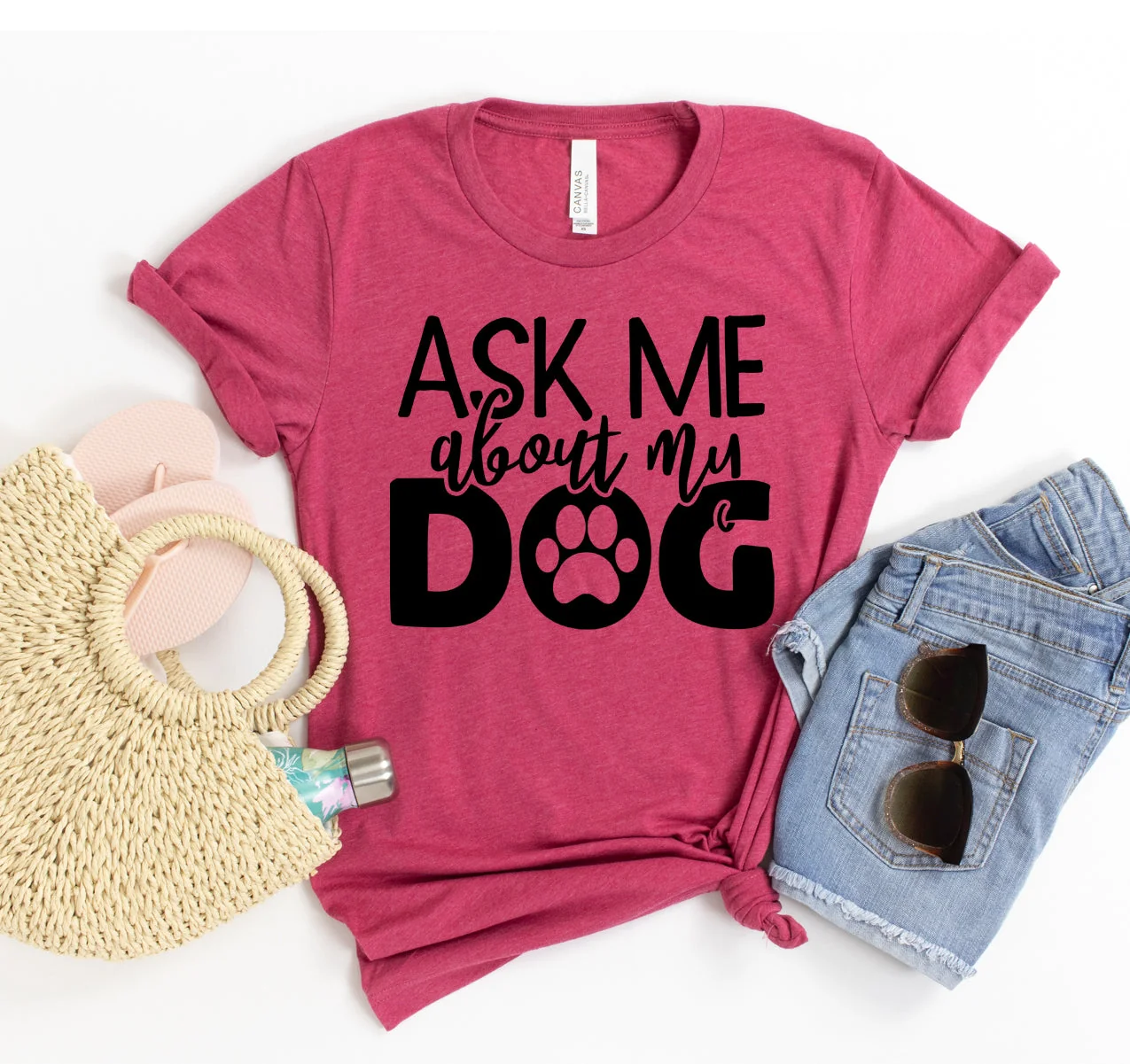 Expertly Made Ask Me About My Dog t-shirt Trusted